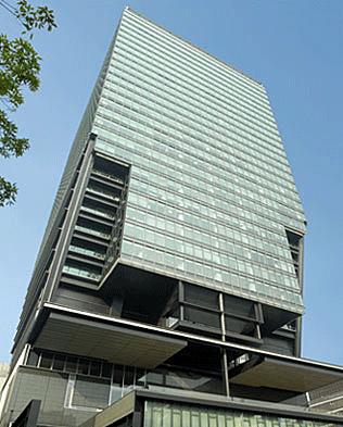 Exterior of Tokyo Sankei Building